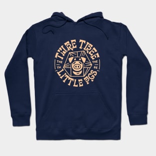 three little pig retro Hoodie